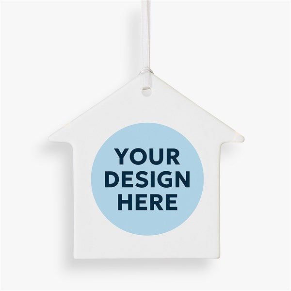 Personalized Logo House Ornament - 50048