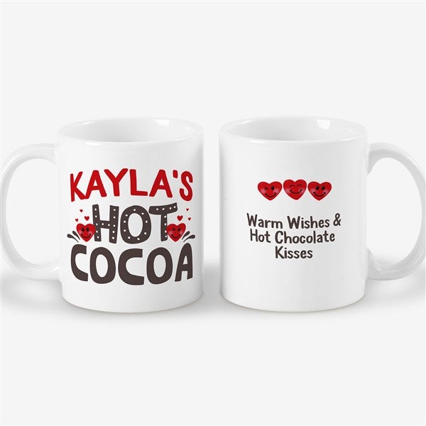 Personalized Kids Valentine's Day Hot Cocoa Mug  - 50083