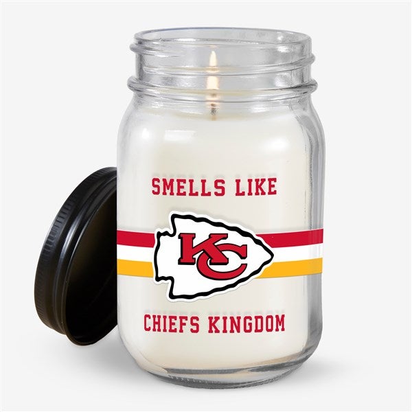 NFL Kansas City Chiefs Personalized Farmhouse Candle Jar - 50138