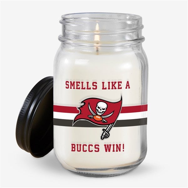 NFL Tampa Bay Buccaneers Personalized Farmhouse Candle Jar - 50158