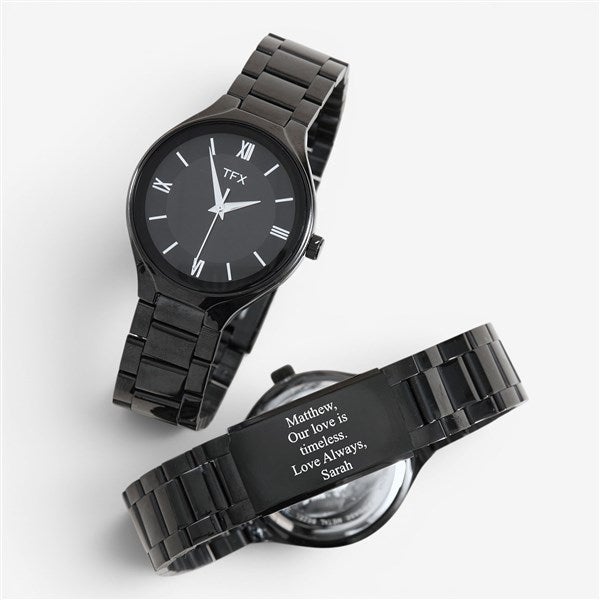 Men's TFX By Bulova Engraved Black Watch  - 50182