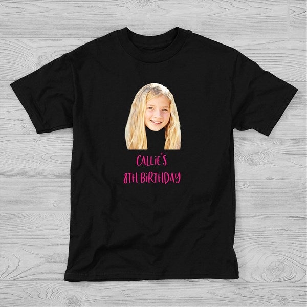 Photo Face Cutout Personalized Kids Shirts - 50289