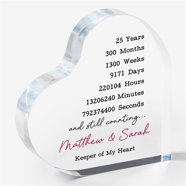 My Forever Personalized Heart Keepsake  - 50497