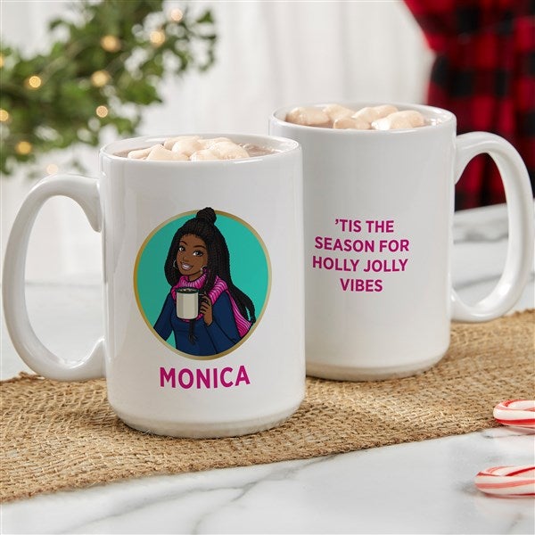 Barbie Holiday Personalized Coffee Mugs  - 50512