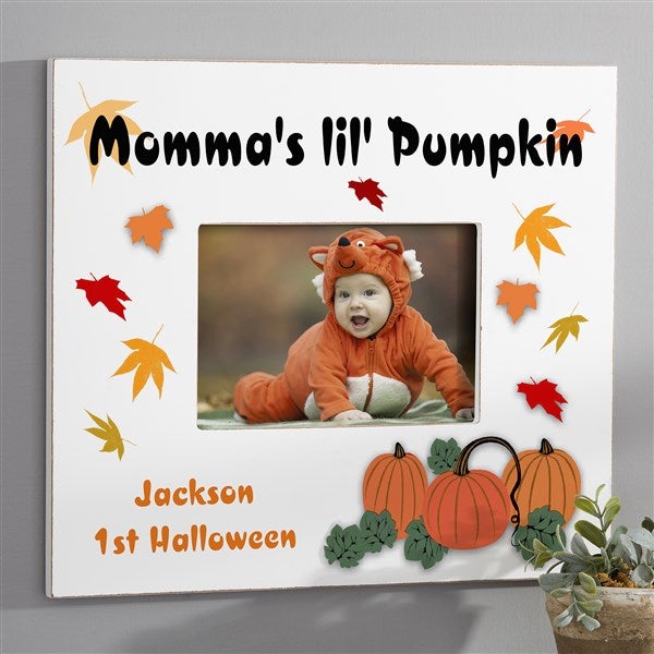 Personalized Pumpkin Patch Custom Picture Frame - 5064