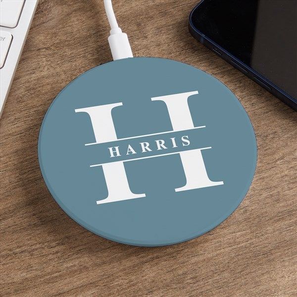Lavish Last Name Personalized Wireless Charging Pad  - 50782