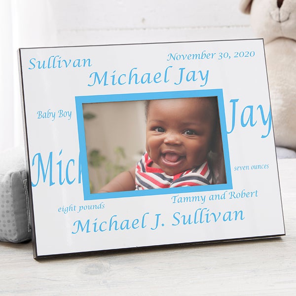 personalized baby photo frames