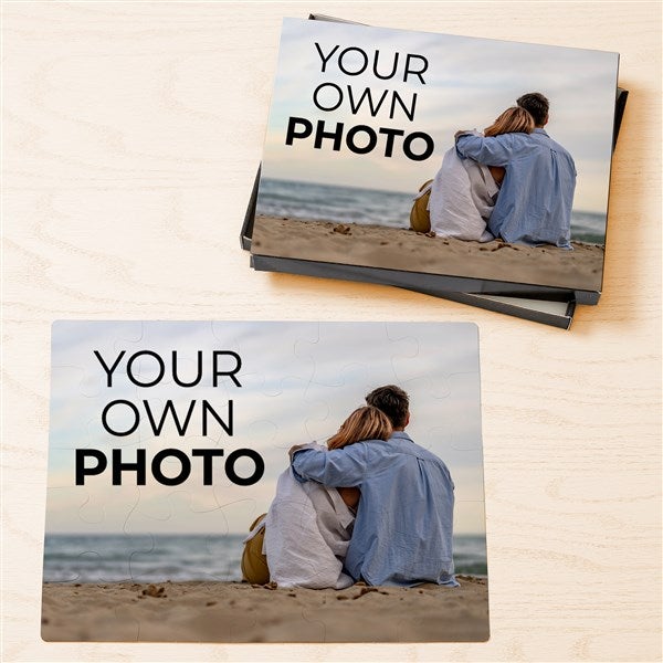 Your Own Photo Personalized Rectangle Photo Puzzle  - 51429