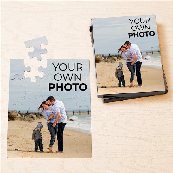 Your Own Photo Personalized Rectangle Photo Puzzle  - 51429