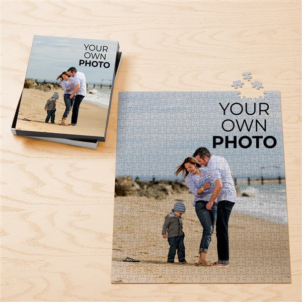 Your Own Photo Personalized Rectangle Photo Puzzle  - 51429