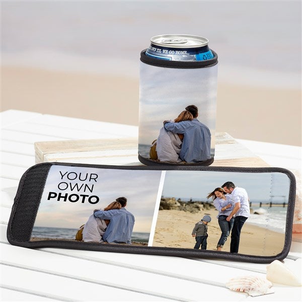 Your Own Photo Personalized Can & Bottle Wrap - 51481