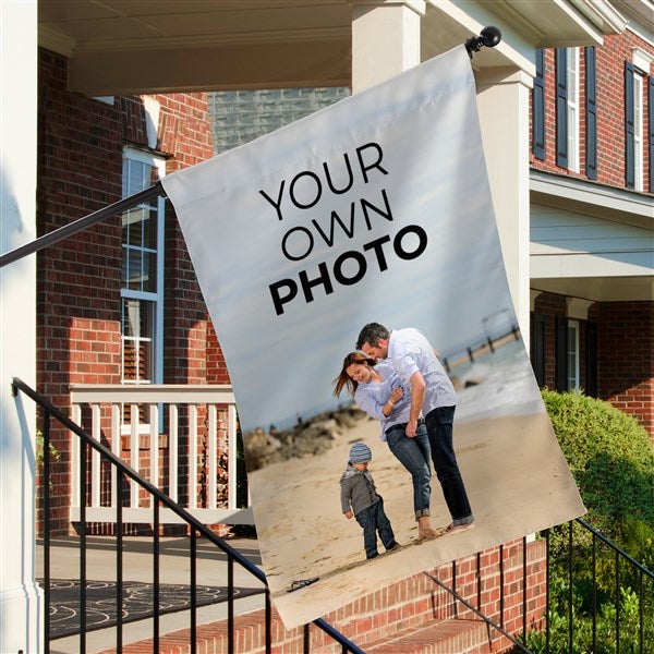 Your Own Photo Personalized House Flag - 51486