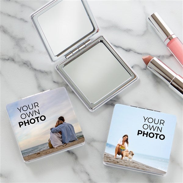 Your Own Photo Personalized Compact Mirror - 51494