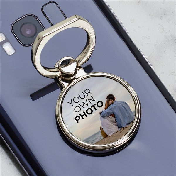Your Own Photo Personalized Phone Ring Holder & Stand - 51510