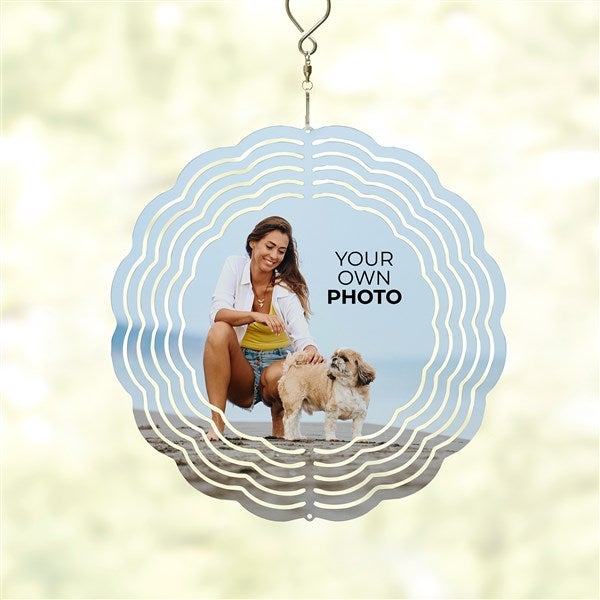 Your Own Photo Personalized Wind Spinner  - 51544