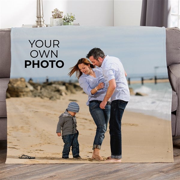 Your Own Photo Personalized Photo Blanket - 51556