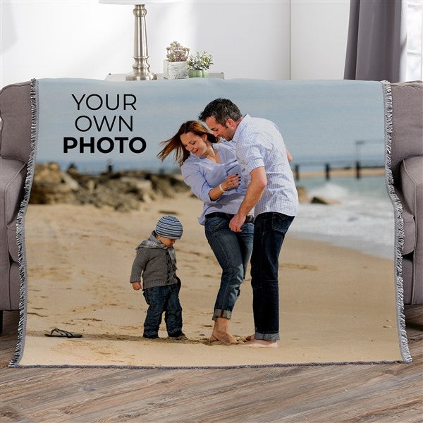 Your Own Photo Personalized Photo Blanket - 51556