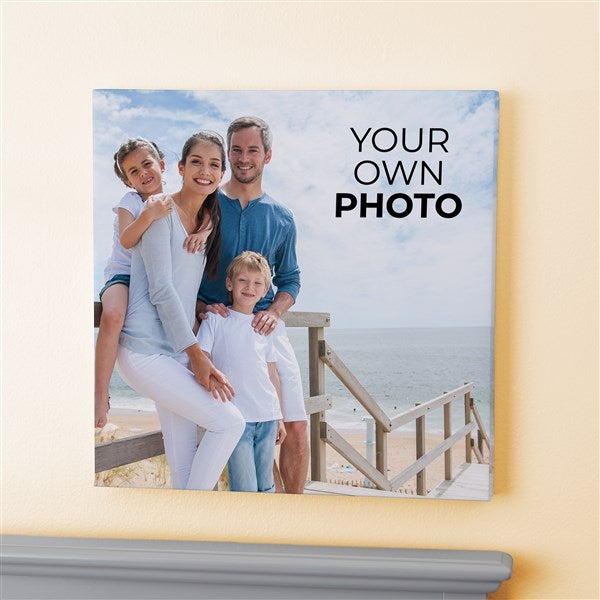 Your Own Photo Personalized Square Canvas Print - 51559