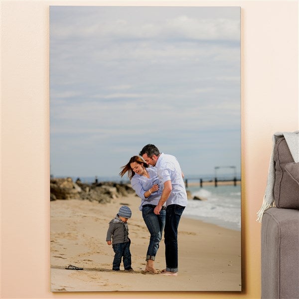 Your Own Photo Personalized Vertical Canvas Print - 51560