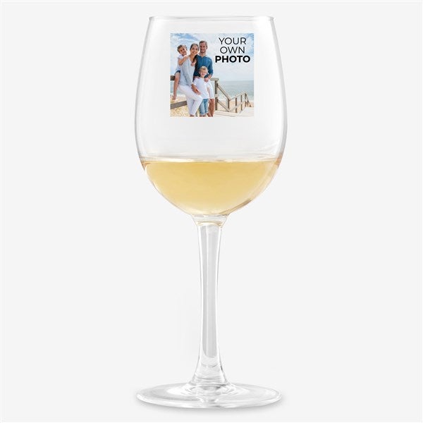 Your Own Photo Personalized Wine Glass Collection - 51575