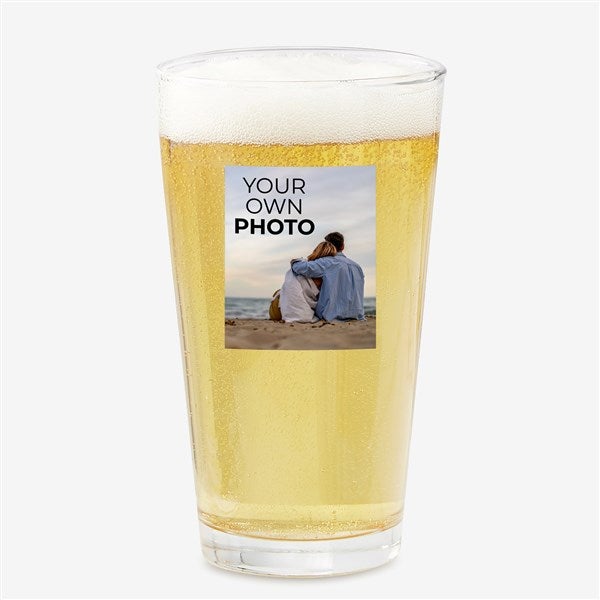 Your Own Photo Personalized Beer Glass Collection - 51576