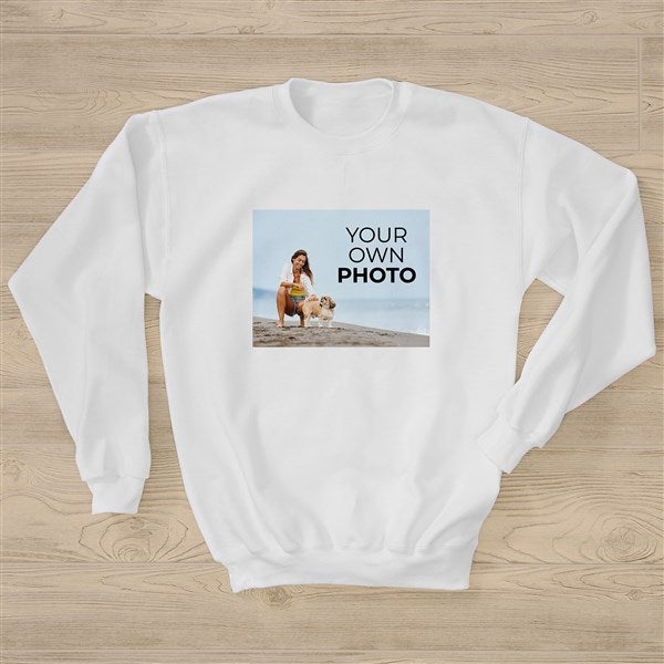 Your Own Photo Personalized Adult Women&#39;s Sweatshirt - 51590