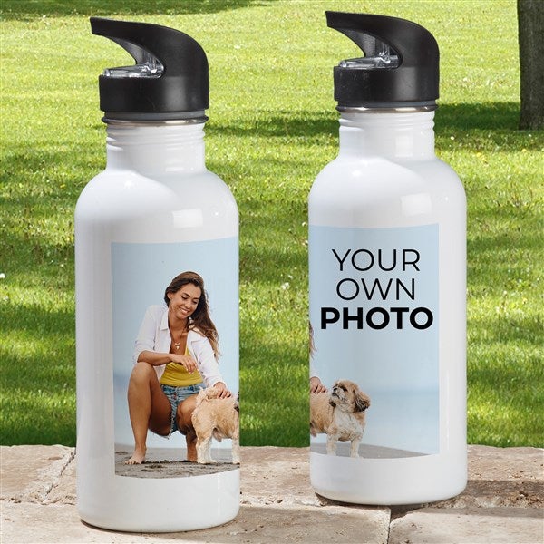 Your Own Photo Personalized 20 oz. Water Bottle  - 51629