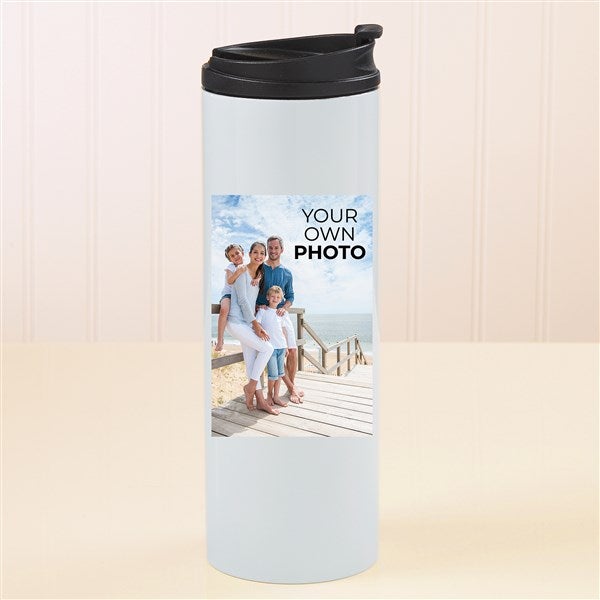 Your Own Photo Personalized 16 oz. Travel Tumbler - 51643