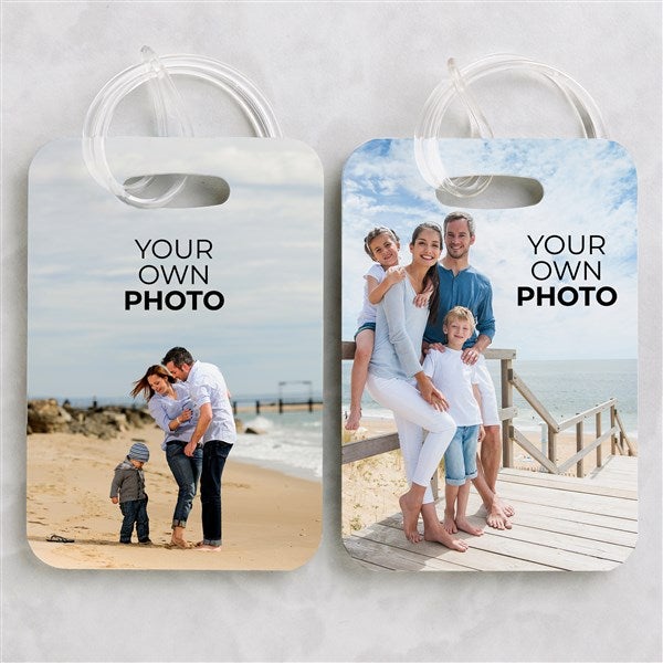 Your Own Photo Personalized Luggage Tag Set - 51691