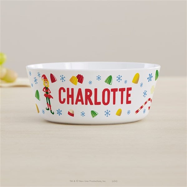 Elf the Movie Personalized Kids Christmas Dinnerware  - 51720