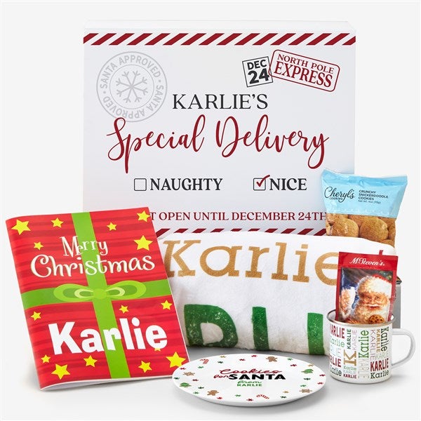 Personalized Kids Christmas Gift Set - Special Delivery  - 51836