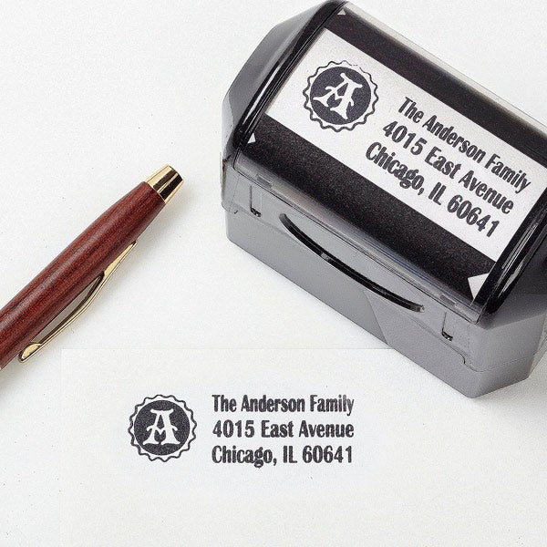 Custom Return Address Stamps - Signature Style - 5187