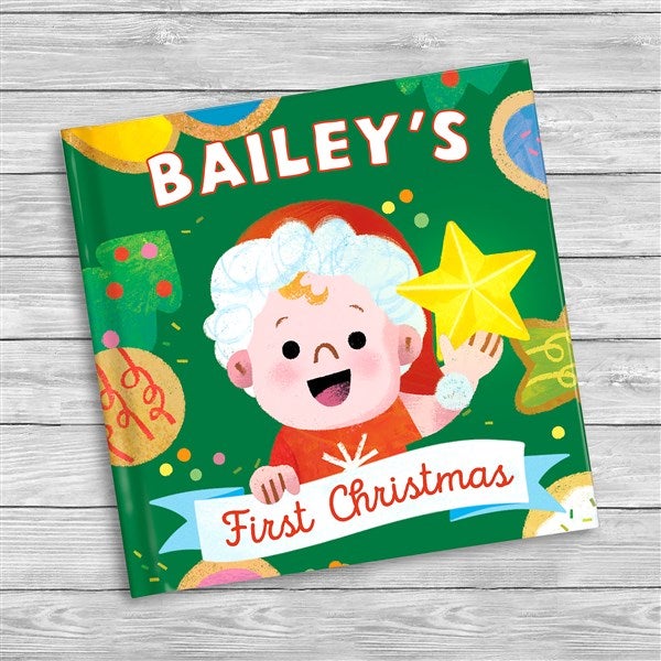 Personalized Baby's First Christmas Book  - 51883D