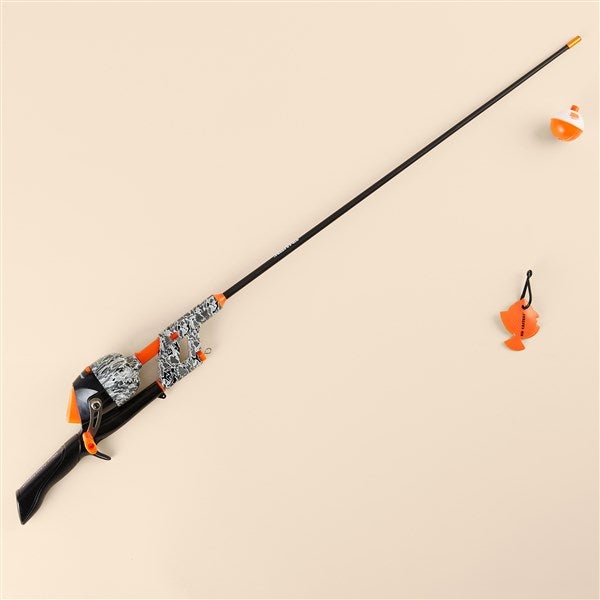 Personalized Kids Camo Tackle Box & Fishing Pole  - 52078