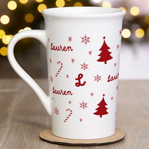 Festive Icons Personalized Coffee Mug - 52321