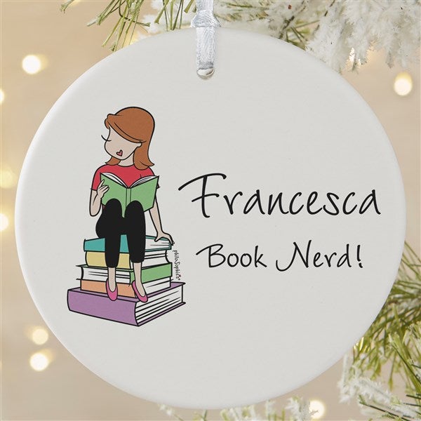 Book Lover philoSophie&#39;s® Personalized Ornament - 52454
