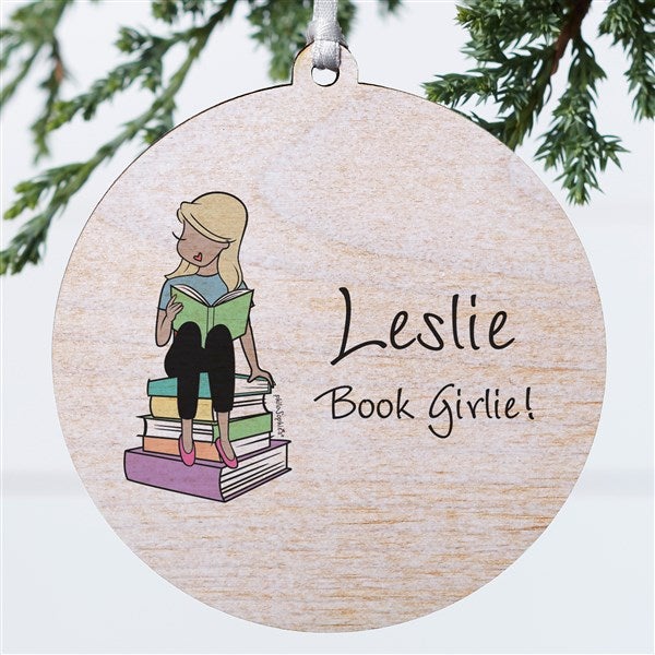 Book Lover philoSophie&#39;s® Personalized Ornament - 52454