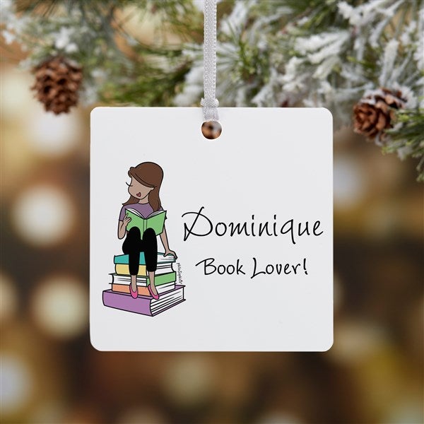 Book Lover philoSophie&#39;s® Personalized Ornament - 52454