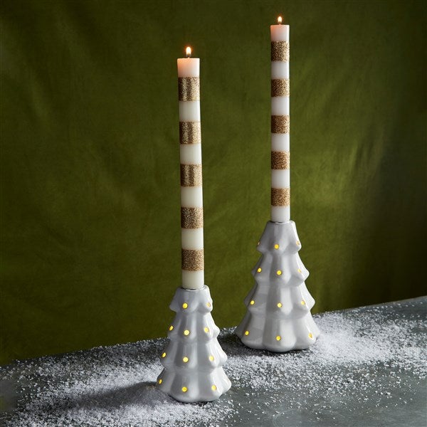 Ceramic Tree Candle Holder - Small