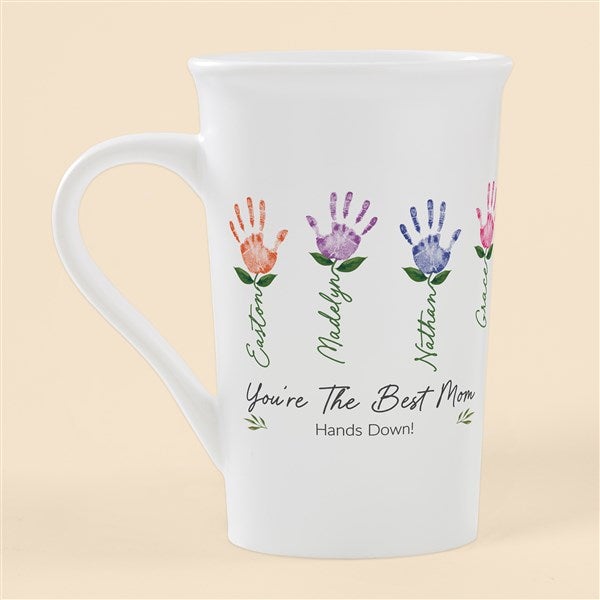 Family Handprint Art Personalized Coffee Mug - 52597