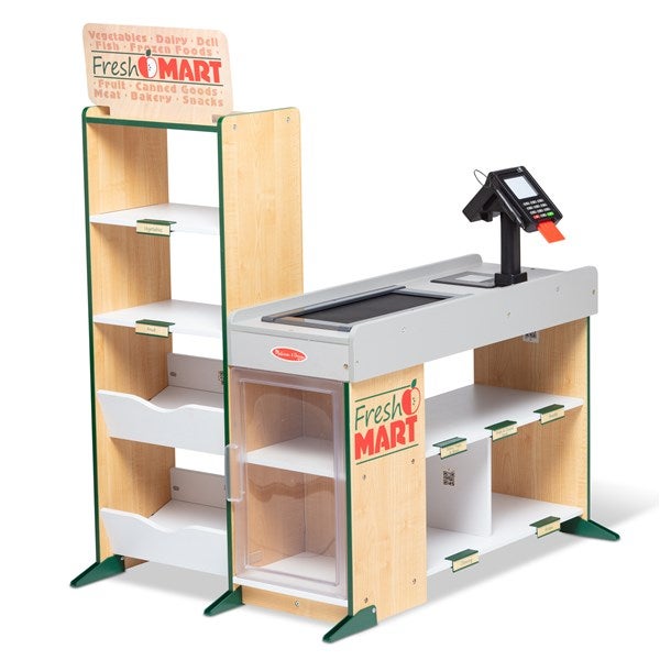 Melissa & Doug Fresh Mart Grocery Store Toy Playset - 52676D