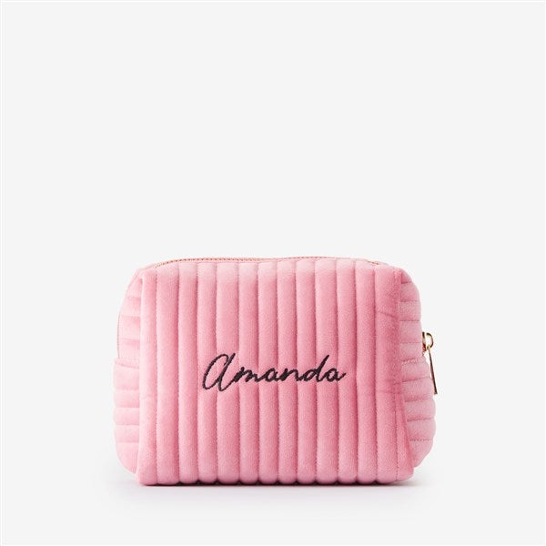 Classic Celebrations Embroidered Velvet Makeup Bags  - 52687