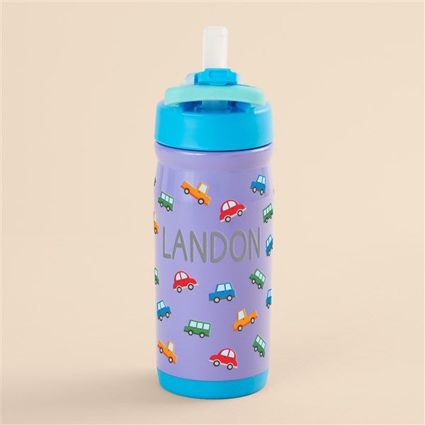 Cars Personalized Kids Insulated 14oz Water Bottles - 52693