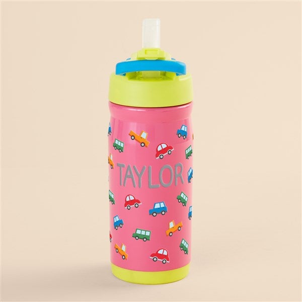 Cars Personalized Kids Insulated 14oz Water Bottles - 52693