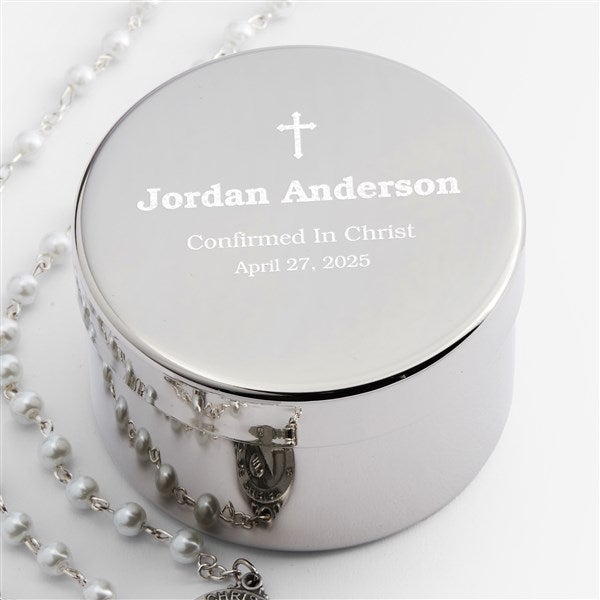 Confirmation Cross Personalized Rosary Case - 52770