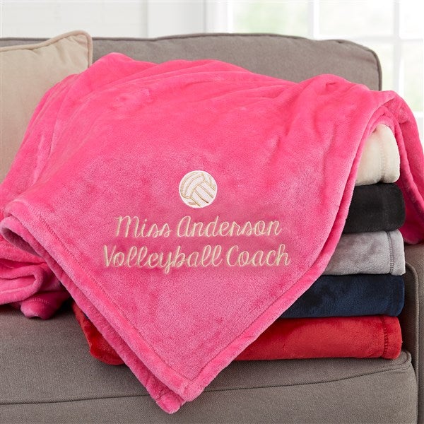 Choose Your Sports Icon Embroidered Fleece Throw - 52810