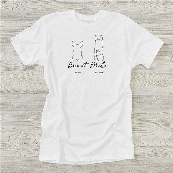 Pet Outlines Personalized Adult Shirt - 52860