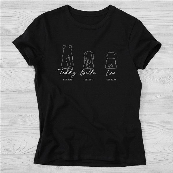 Pet Outlines Personalized Adult Shirt - 52860
