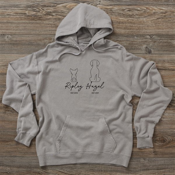 Pet Outlines Personalized Adult Sweatshirt - 52861
