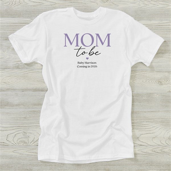 Mom to Be Personalized T-Shirts  - 52978